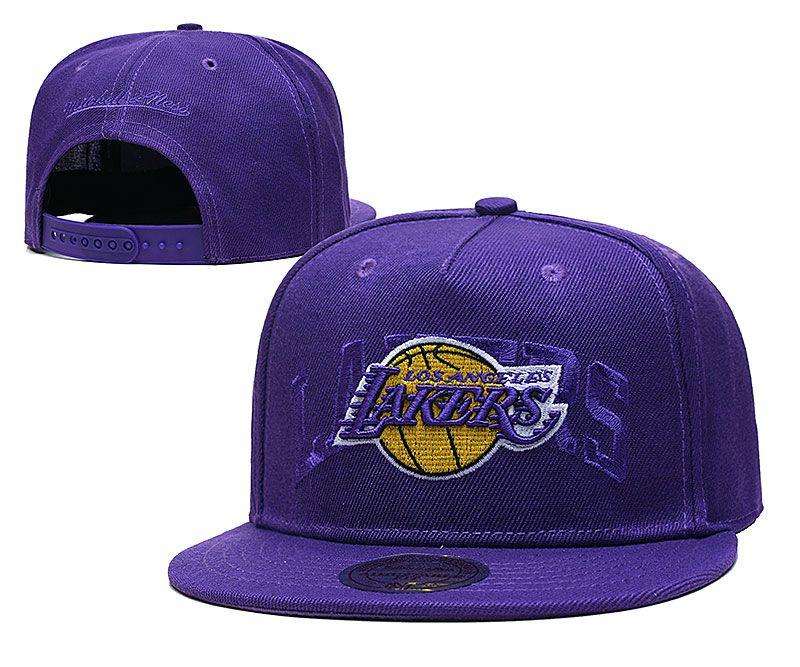 2021 NBA Los Angeles Lakers Hat TX326->nba hats->Sports Caps